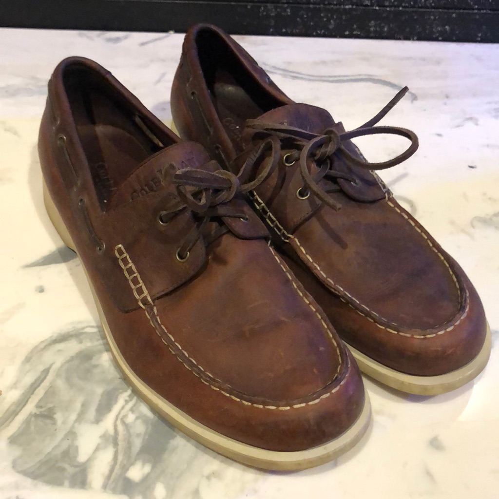 Cole Haan Leather Boat Shoe Sz 13